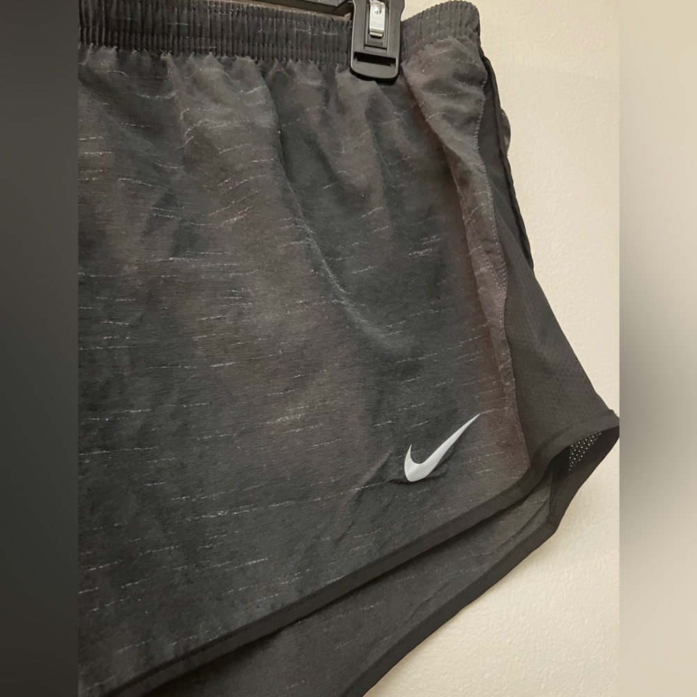 Nike, athletic, grey, size L, lined shorts